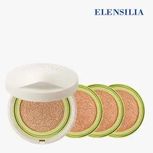 [신세계라이브쇼핑][엘렌실라] 글로우 럭스 세럼 쿠션 본품 1개 + 리필 3개 (유통기한 27년 2월까지)