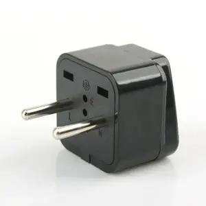 전원 AC 변환용 아답터 WD-9A 해외 여행용 Black 유