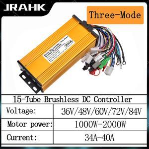JRAHK 전기 자전거 60V 2000W 컨트롤러 48V 사인 72V BLDC