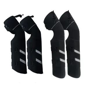 오토바이 무릎방한 레그워머 다리 토시 겨울 무릎 보온 커버 방수 방풍 덮개