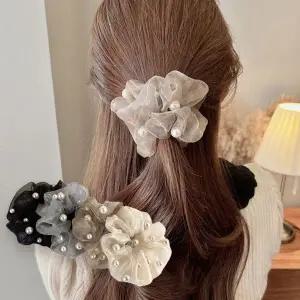 헤어곱창 똥 헤어 여성머리끈 똥머리밴드 머리끈 포니테일머리끈