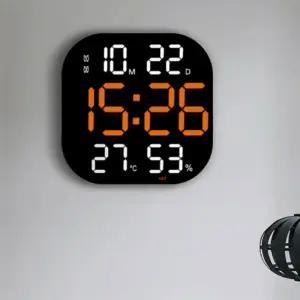 전자 벽시계 거실 카페 인테리어 온습도 날짜 요일 집들이 개업 선물