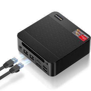 게임 P4 미니 마이크로 및 32GB 2.5G, PC, 7 데스크톱 오피스 컴퓨터 PCIe 게임, 탑재된 듀얼 디스플레이, AMD 트리플 DDR4 1TB LAN SSD, 라이젠 4.5GHz)가 컴퓨터, 5825U(최대 6E/BT5.2, 디자인용 4K Wi-Fi