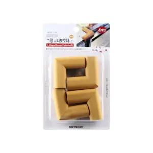 Q 코너보호대 베이지 소 L1008 9872 55x55x8 4개입