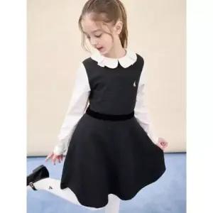 빈폴키즈 BENPOLE KIDS클래식 저지 트위드 베스트형 원피스 블랙 (BI5971G915)