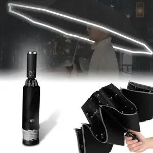 휴대용 거꾸로 자동 우산 암막 접이식 자동 우산 자외선 차단