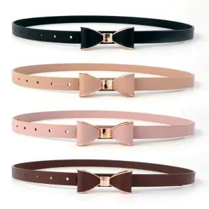 심플 패션 리본 벨트 나비 허리띠 슬림 청바지 원피스