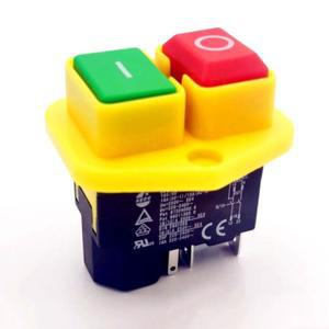 1PC KEDU KJD17B 버튼 스위치 220V-240V 16A 5핀 전동 공구