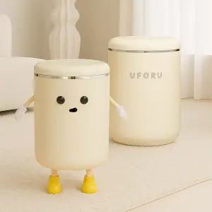 눈팅이 원터치 감성 휴지통 12L UFORU 귀여운 캐릭터 심플 모던 커스터마이징