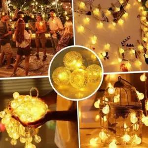 앵두알 줄 조명 데코레이션 크리스마스 무드등 led 줄 전구 캠핑 트리용 알전구 캠핑용 감성