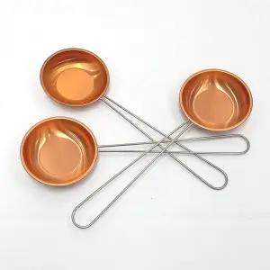 리빙큐큐 달고나 만들기 부자재 6종 - 동국자 뽑기 국자 3개 1세트