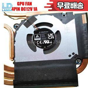 노트북 CPU 팬 DFSCL12E16486S EP FQNW 4PIN DC12V 1A