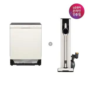 LG 디오스 오브제컬렉션 식기세척기 + LG 코드제로 A9S (DUE5BGL1E + AX948BWE)