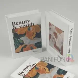 가짜책 앤틱소품 인테리어모형 독특한소품 연극소품 모형책 플라워