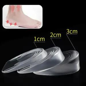 티안나는 소프트 실리콘 젤 키높이 깔창 인솔 패드 소프트실리콘 젤 키높이