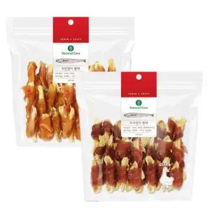네츄럴코어 오리/치킨말이 황태 220g 애견간식