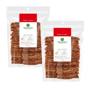 네츄럴코어 오리슬라이스 180g x2개 천연간식