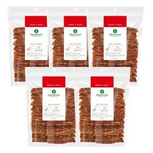 네츄럴코어 오리슬라이스 180g x5개 천연간식