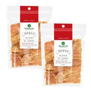 네츄럴코어 치킨슬라이스 180g x2개 천연간식