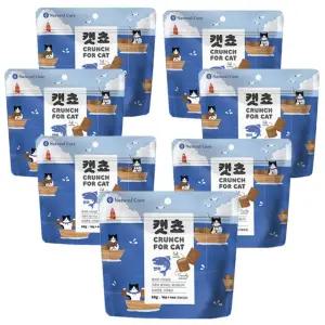 네츄럴코어 캣쵸 연어 60gx7개 겉바속촉 고양이간식