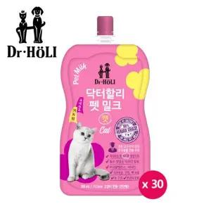닥터할리 펫밀크 200ml 30팩 고양이우유 전연령