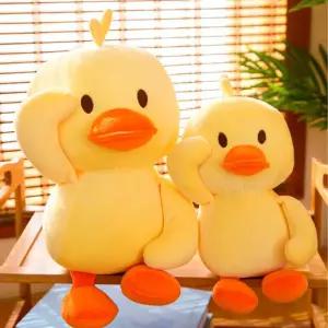귀여운 충성 오리 안고자는 봉제 쿠션 애착 인형 선물
