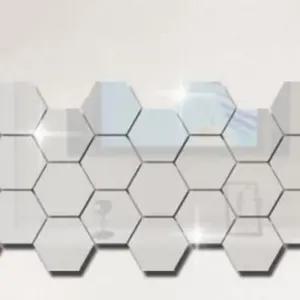 실버 소 육각 거울 안전거울 아크릴거울 붙이는거울 ITz4+2zyG