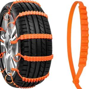 3분 장착 이지 스노우체인 비상용 고강도 눈길 체인 겨울 타이어 미끄럼방지 폭설 대비 필수품