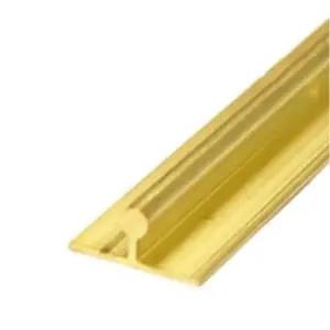 황동 오메가 레일 양날 1800mm 가구 철물 diy 인테리어 부품