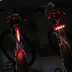 [하프클럽/]간편탈착후미등 위치인식 자전거램프 야간 LED 라이딩조명 5열