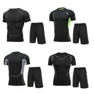 [하프클럽/]남자 여름 상하의복 운동복 세트 스포츠 반팔 반바지