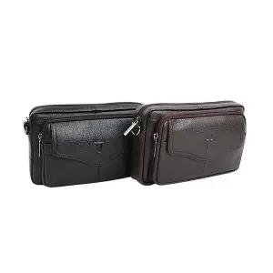 고품질 레더 미니백 남성 손가방 일수가방 데일리 클러치백 (WFFY38W)