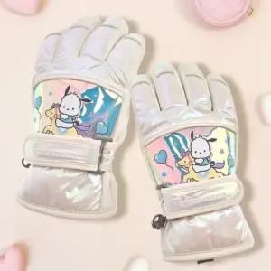 [하프클럽/]장갑 방한 스키 보드 겨울 어린이 예쁜 기모 포차코