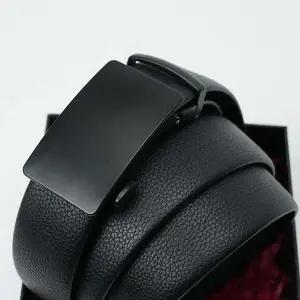 남성 베이직 정장 고급 혁대 자동버클 벨트