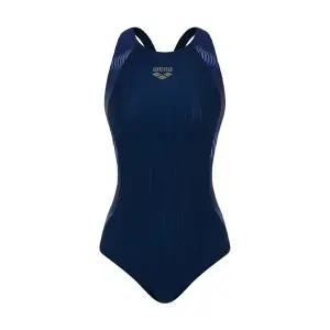 아레나 여성 플로우커브 원피스 레이서백 A5BL1PL02-NVY