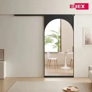 [ENEX]루크 하프 아치 원슬라이딩 중문 화이트 블랙