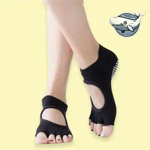 요가 필라테스 논슬립 발가락없는 운동 양말