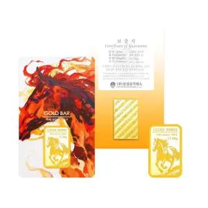 갤러리아 [삼성금거래소] 말 (적마) 골드바 11.25g