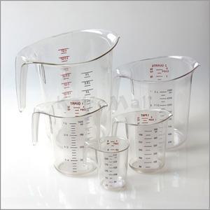 투명 계량컵 제과제빵도구 홈베이킹도구