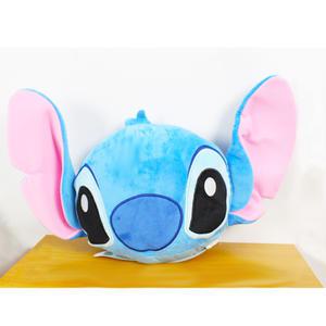 디즈니 스티치 얼굴 쿠션 사무실 등받이 의자 쇼파