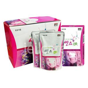 센스미인 파우치 100ml x10포/푸룬/식이섬유/유산균