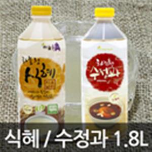 하늘청 식혜 수정과 1.8L / 전통식혜 맛있는식혜