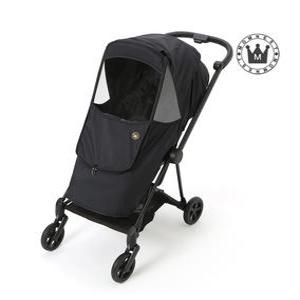 맘네스트 싸이벡스 미오스 전용 유모차 사계절 바람막이 방풍커버-블루블랙