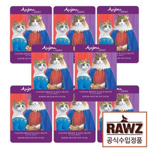 로우즈 캣 오쥬 바이 고양이 습식사료 치킨가슴살과 오리 8개 외4종 선택가능