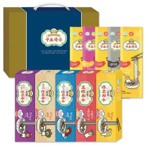 쫄깃 구포국수 간편조리 5종 추석 설 명절 선물세트