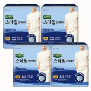 디펜드 스타일 언더웨어 남성 파워 중형 9개입 X 4팩 (총36개)