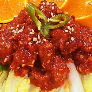 전통향토음식 명가 가오리회무침 200g,3개