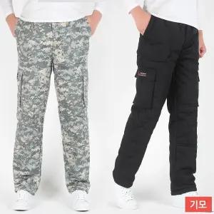 겨울 남성 면 솜바지 패딩바지 방한복 남자 작업복 FW-SU001