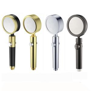 황토볼 필터 기능성 욕실 샤워헤드 수압 상승 조절 정수 수전 절수 샤워기 헤드, 4색