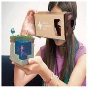 [더원사이언스]  구글 카드보드플러스+헤어밴드포함/VR카드보드/가상현실/증강현실/3D 입체영화/과학